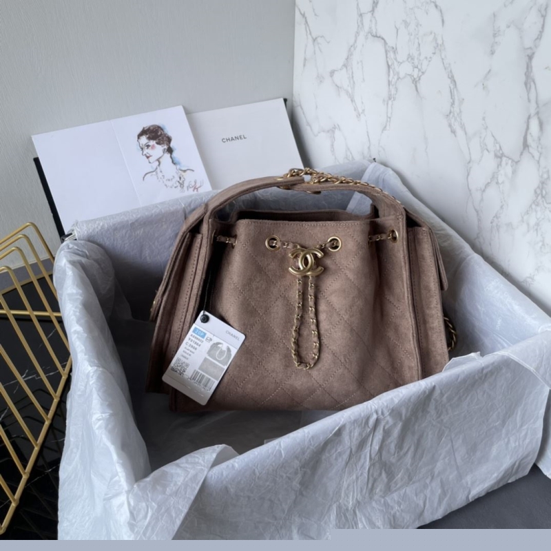Ch*el top handle bags